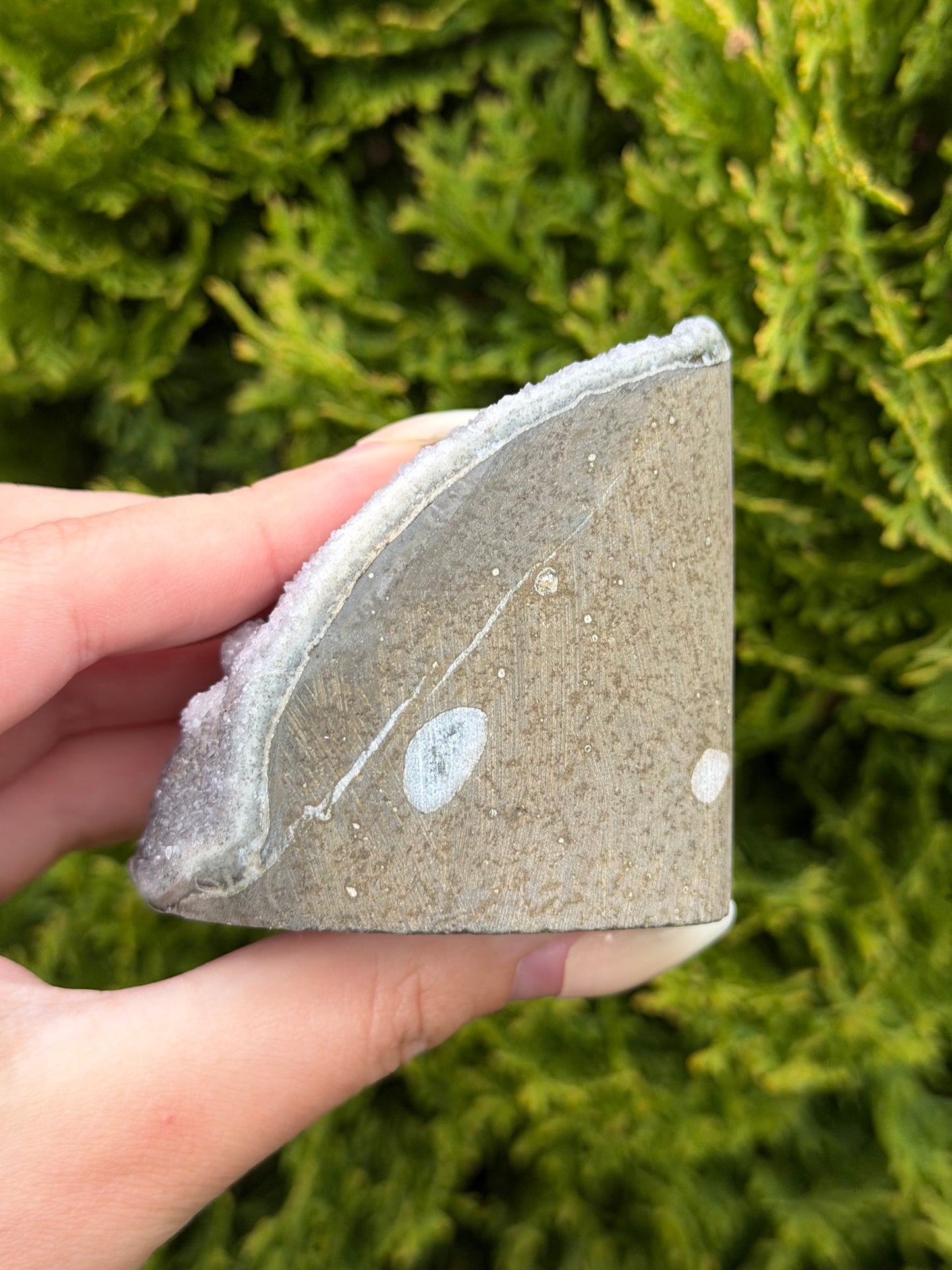 Rainbow Amethyst Cut Base