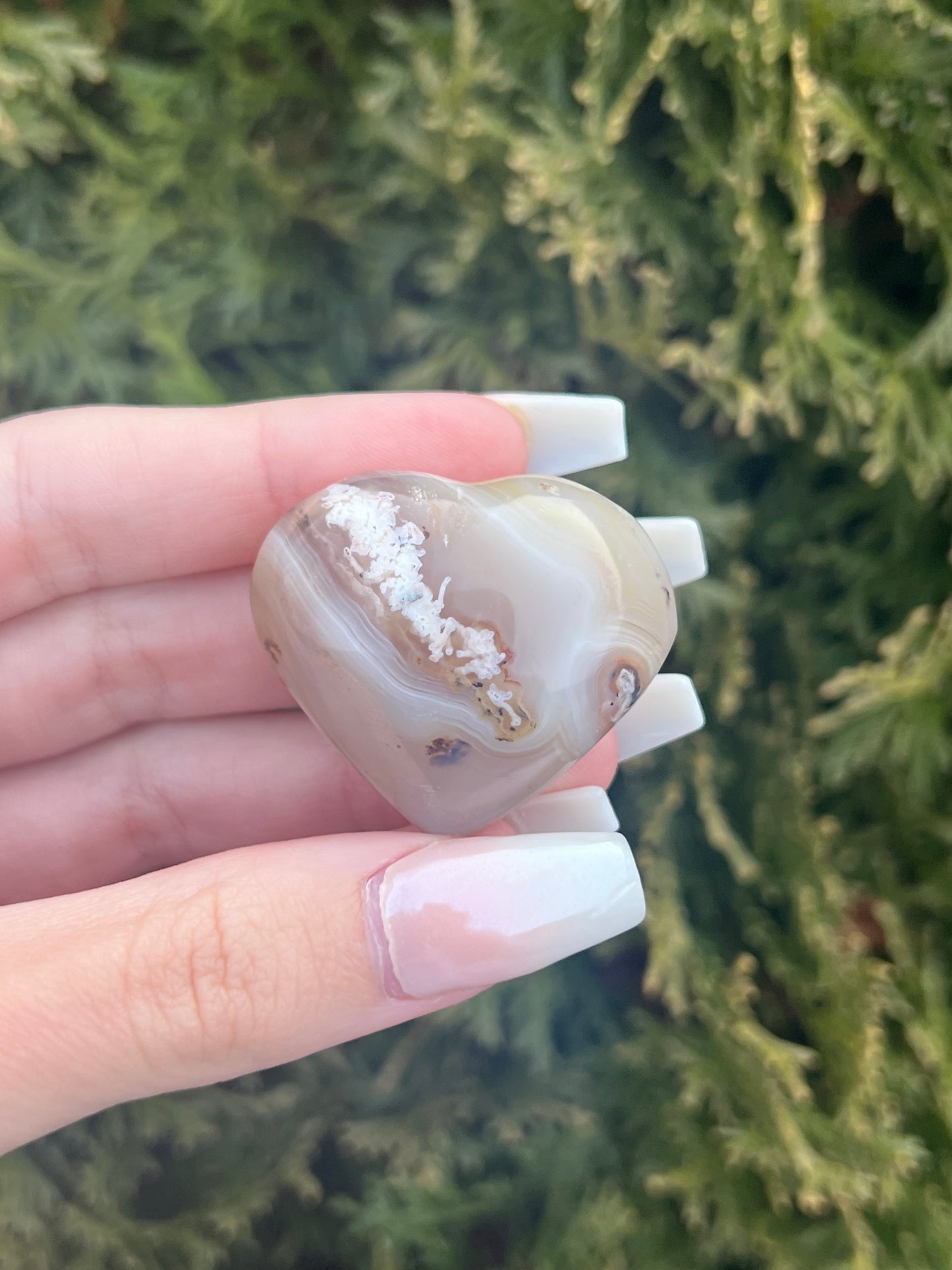 Mini Agate Hearts