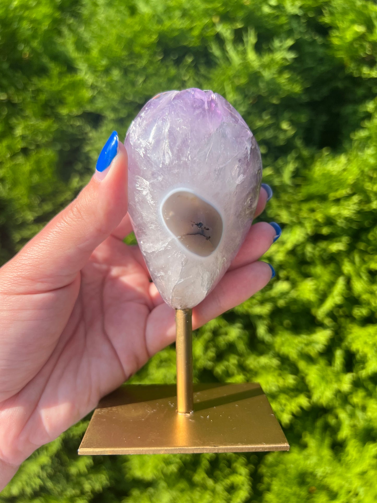 Amethyst Cluster on Stand