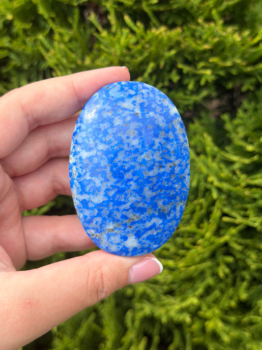 Lapis Lazuli Palm Stone 3