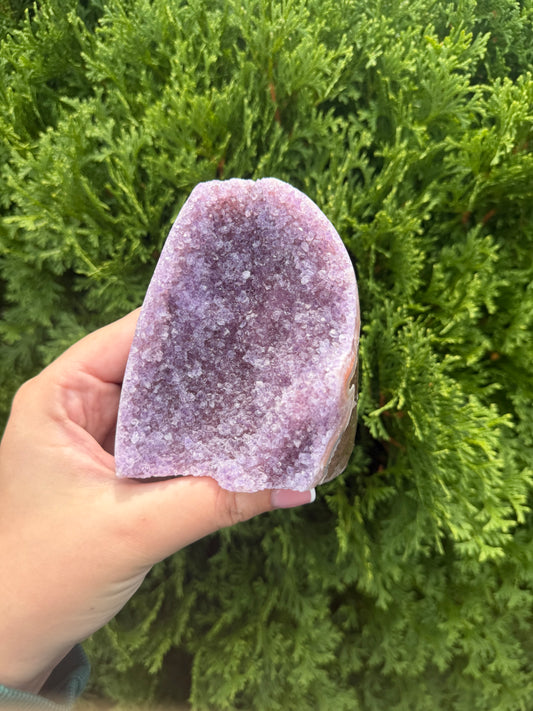 Rainbow Amethyst Cut Base