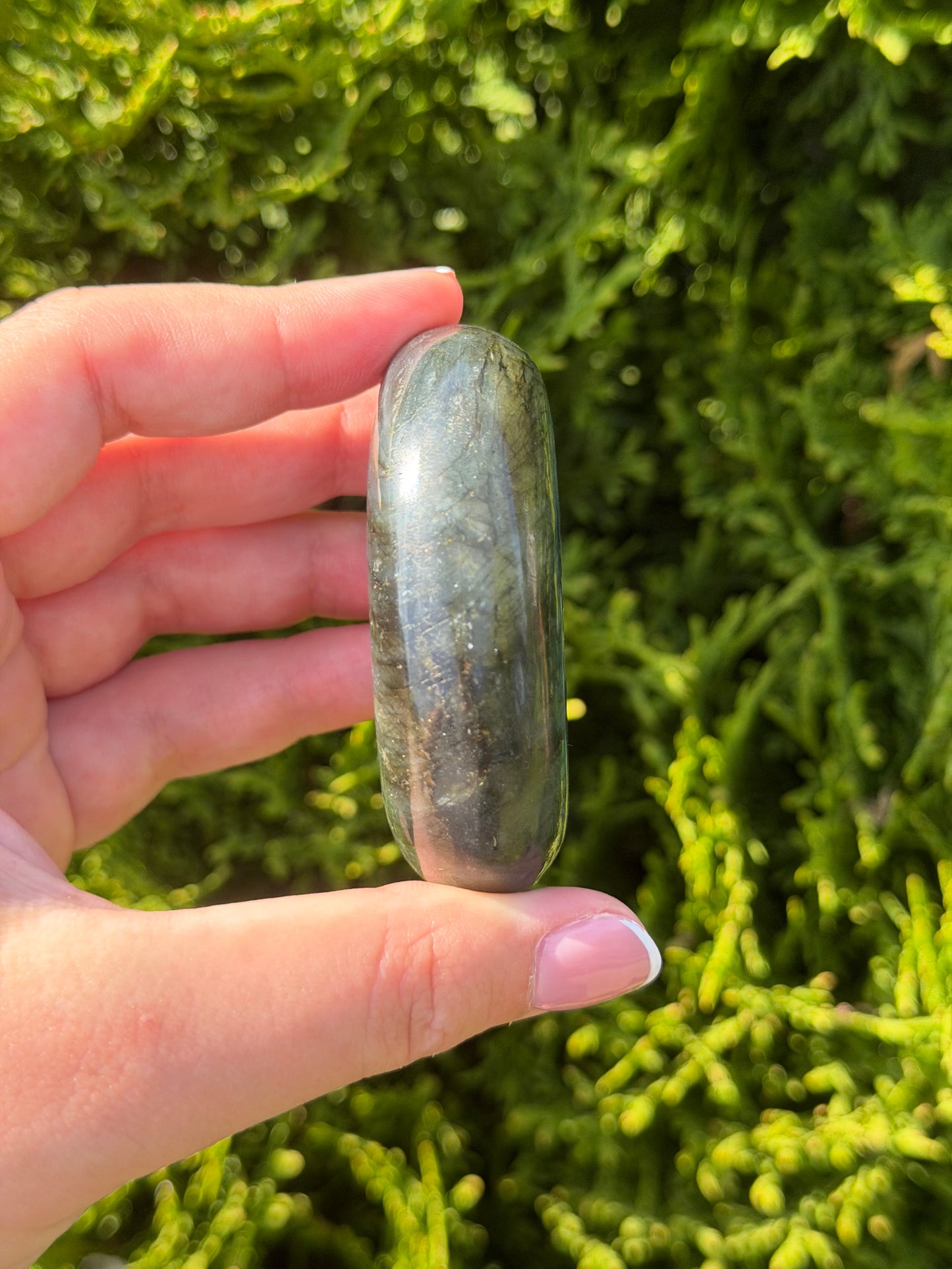Labradorite Palm Stone