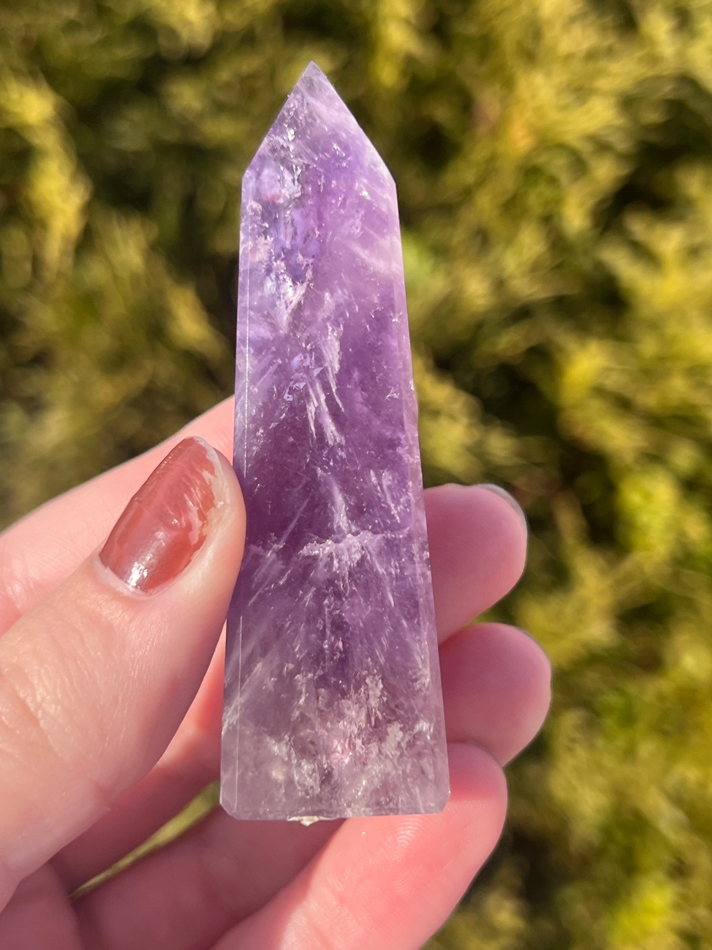 Amethyst Mini Obelisk