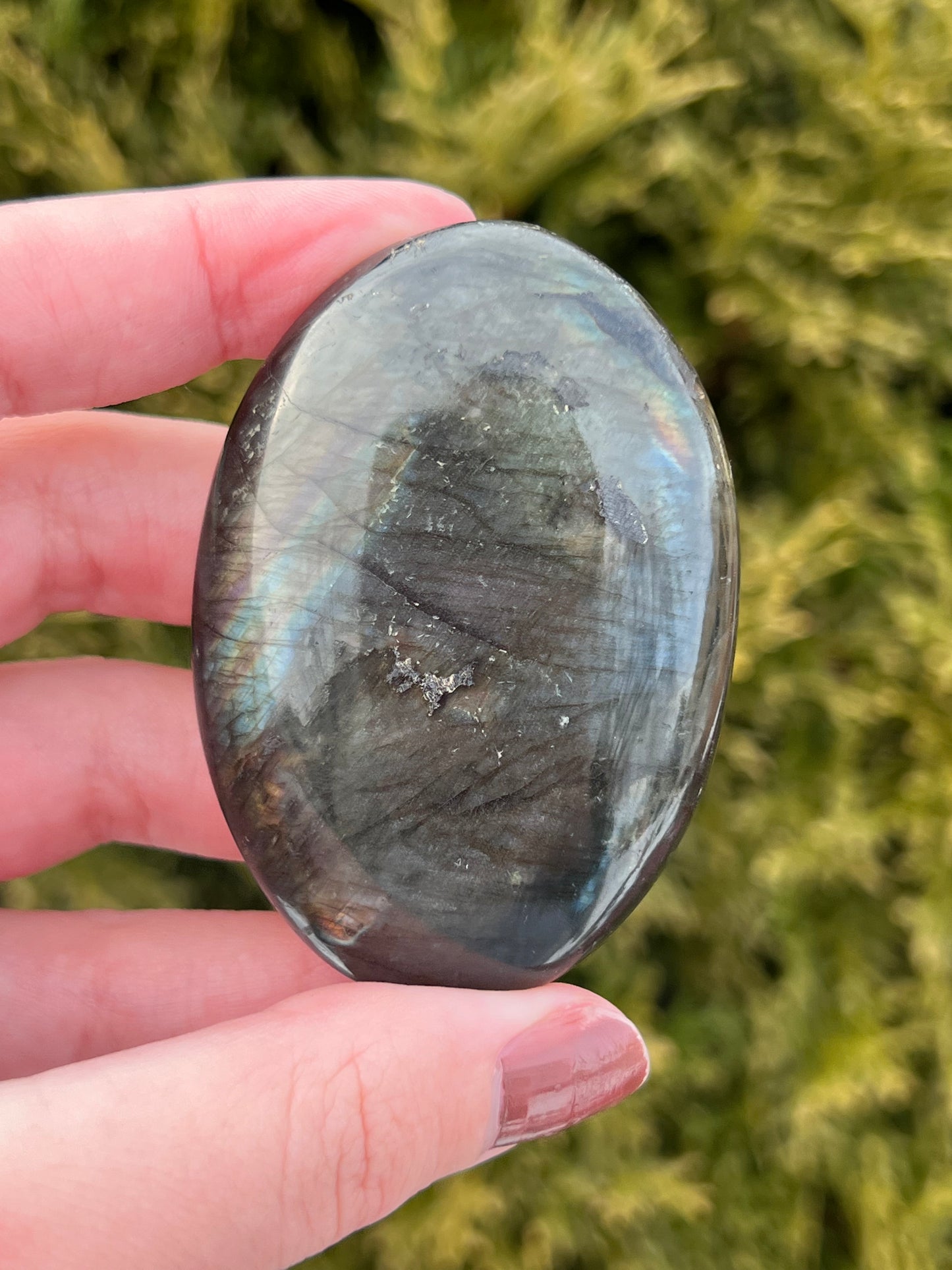 Small Labradorite Palm Stone