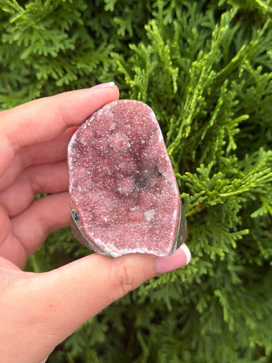 Rainbow Amethyst Cut Base