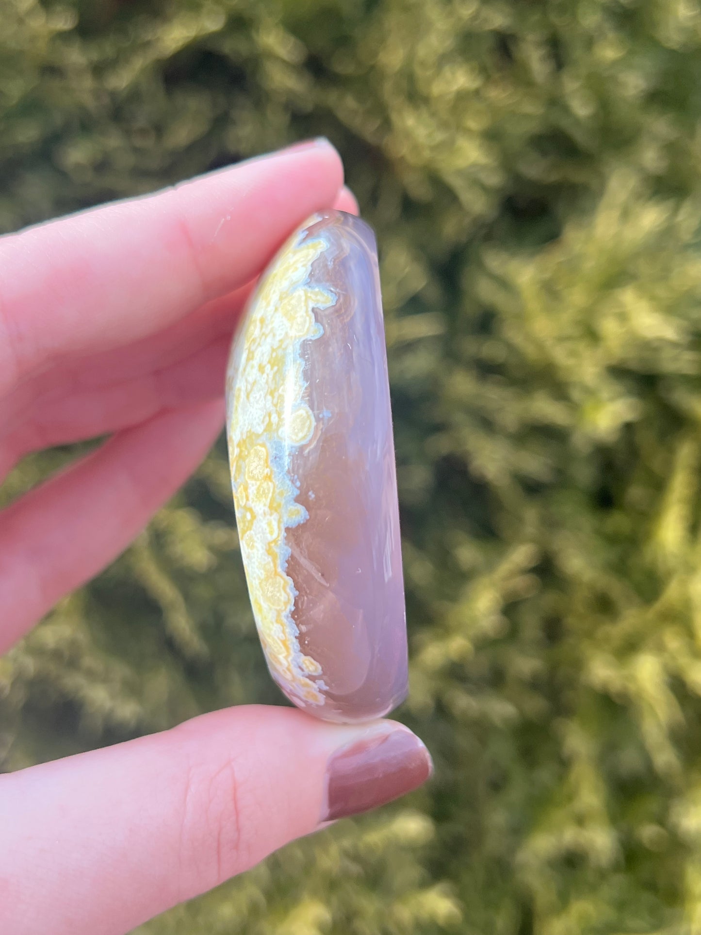 Druzy Agate Moon