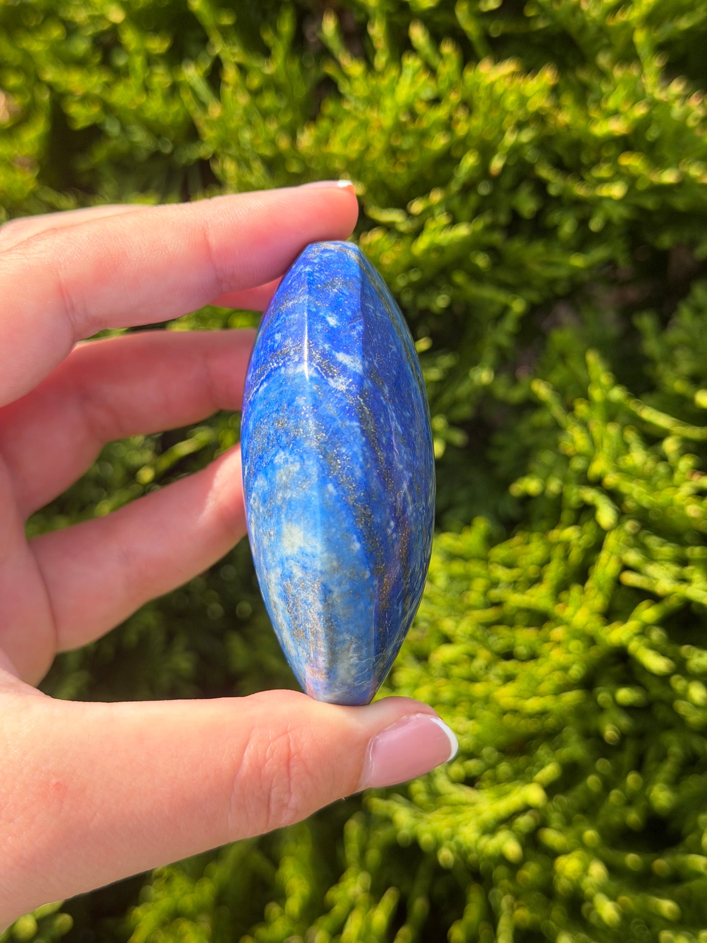Lapis Lazuli Palm Stone 1