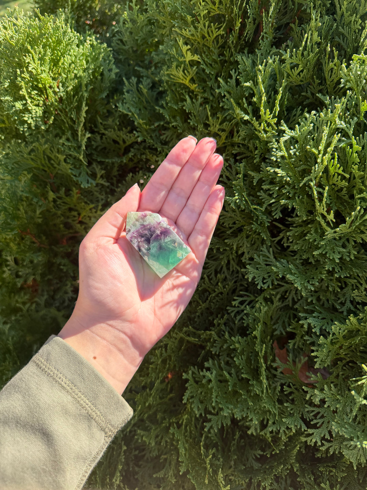 Snowflake Fluorite Tower