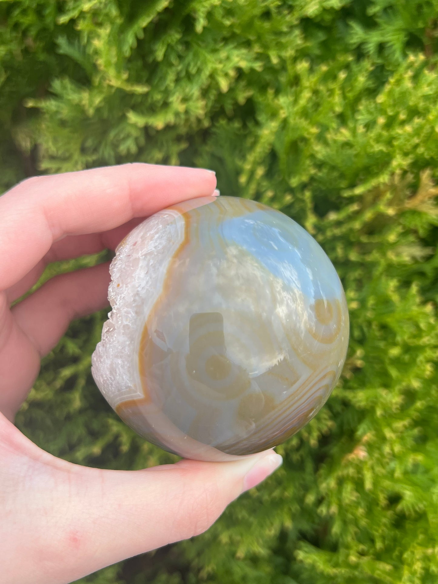 Druzy Agate Sphere