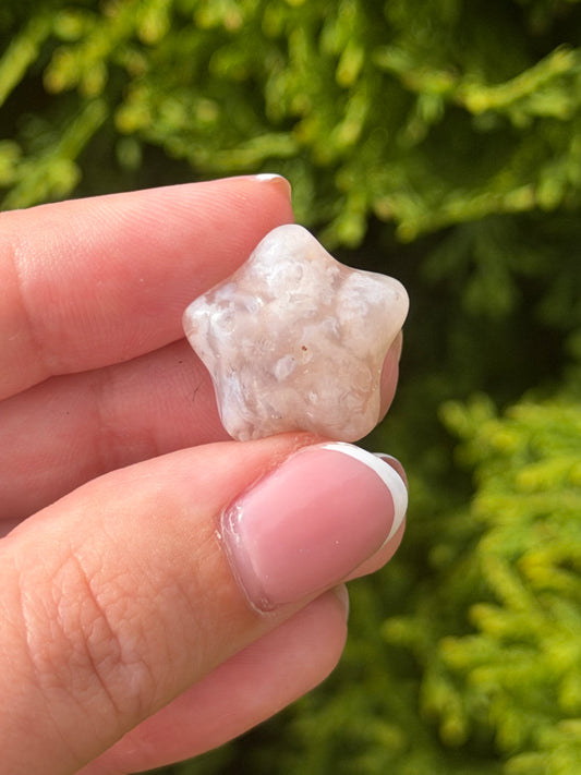 Mini Flower Agate Star