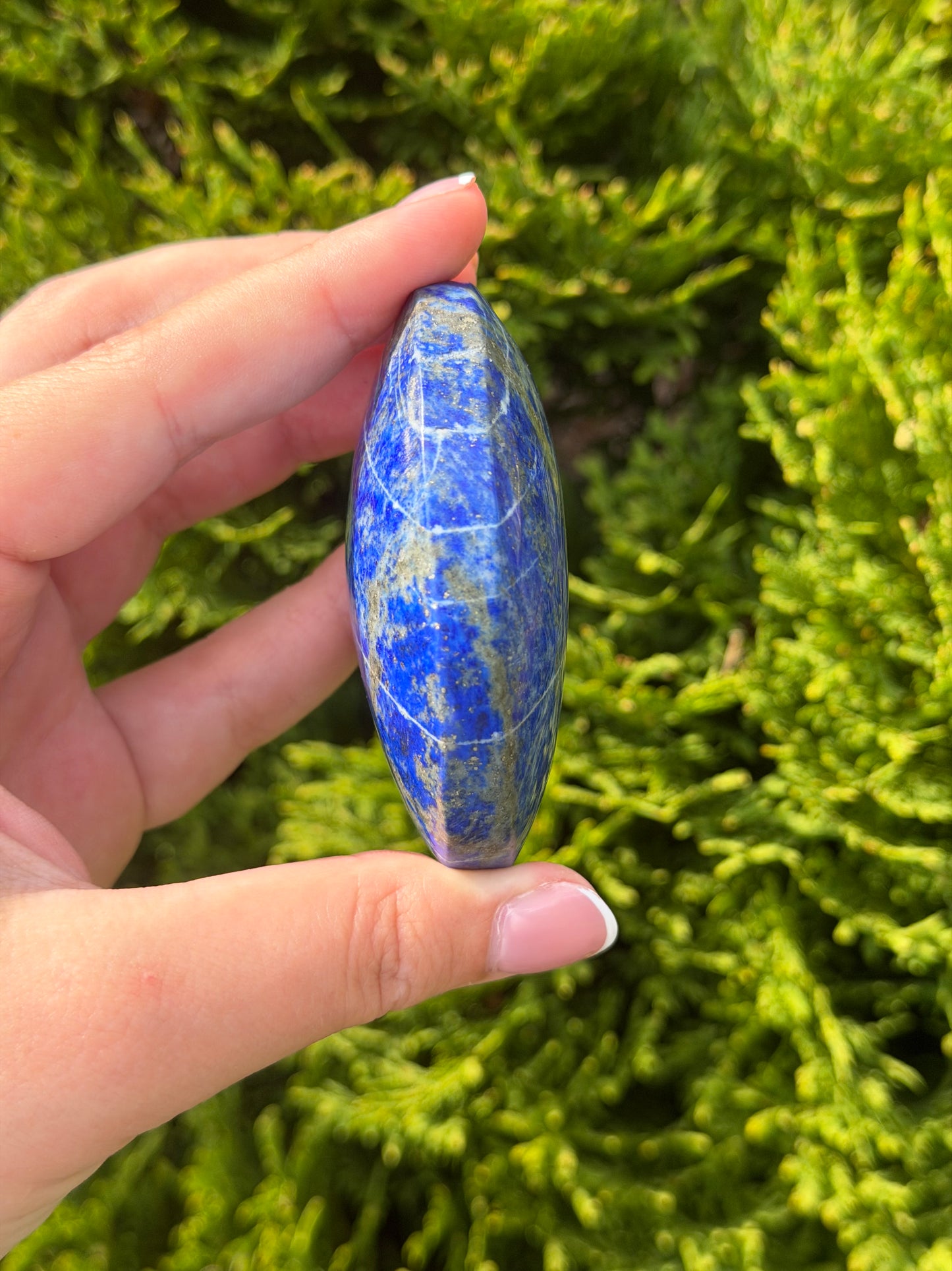Lapis Lazuli Palm Stone 2