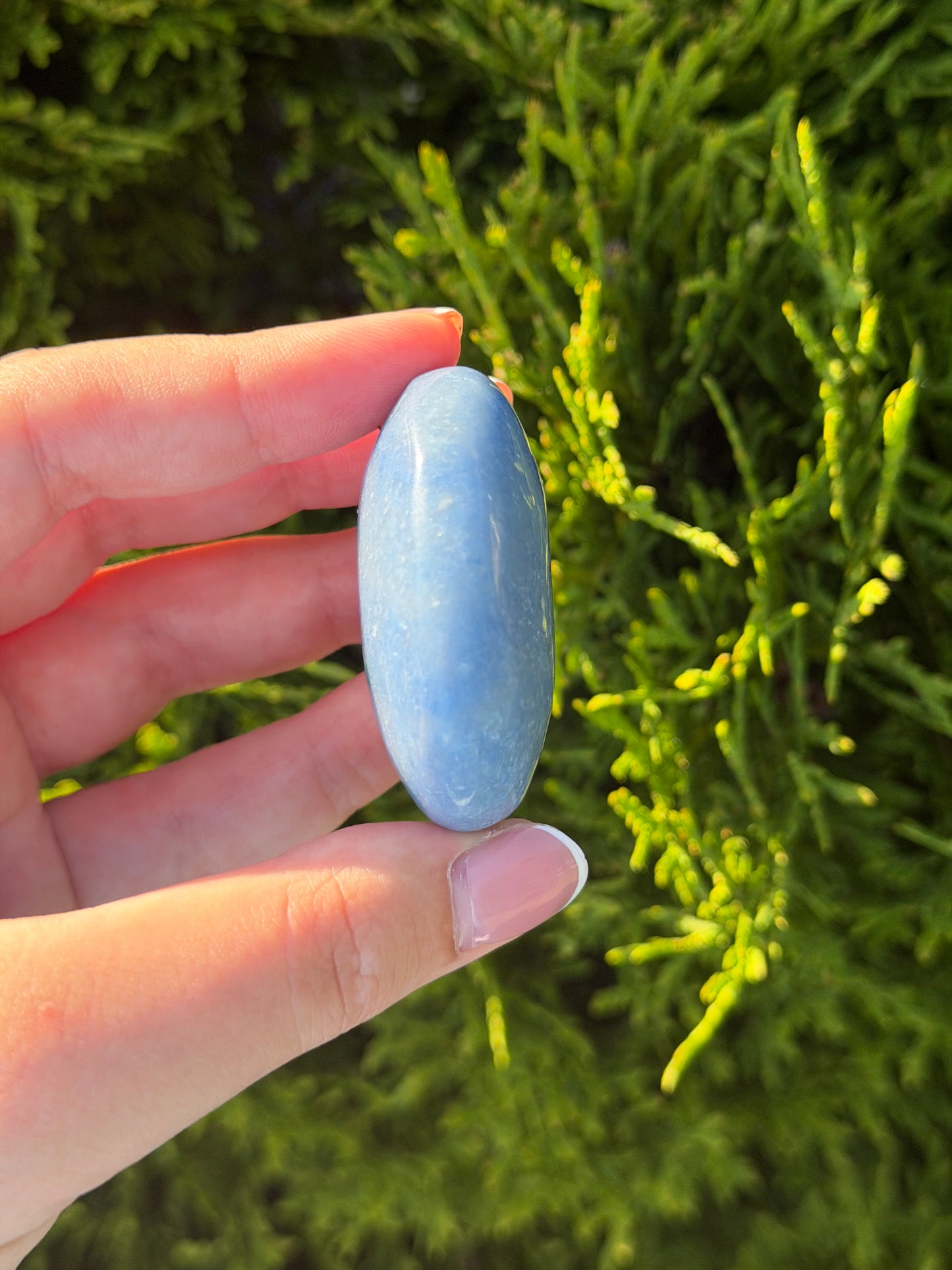 Blue Aventurine Palm Stone 2