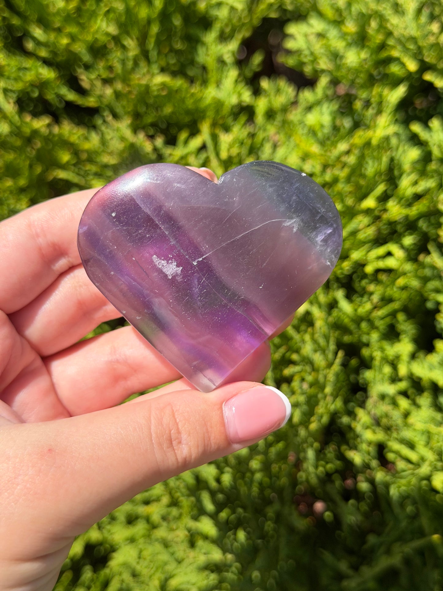 Fluorite Heart F