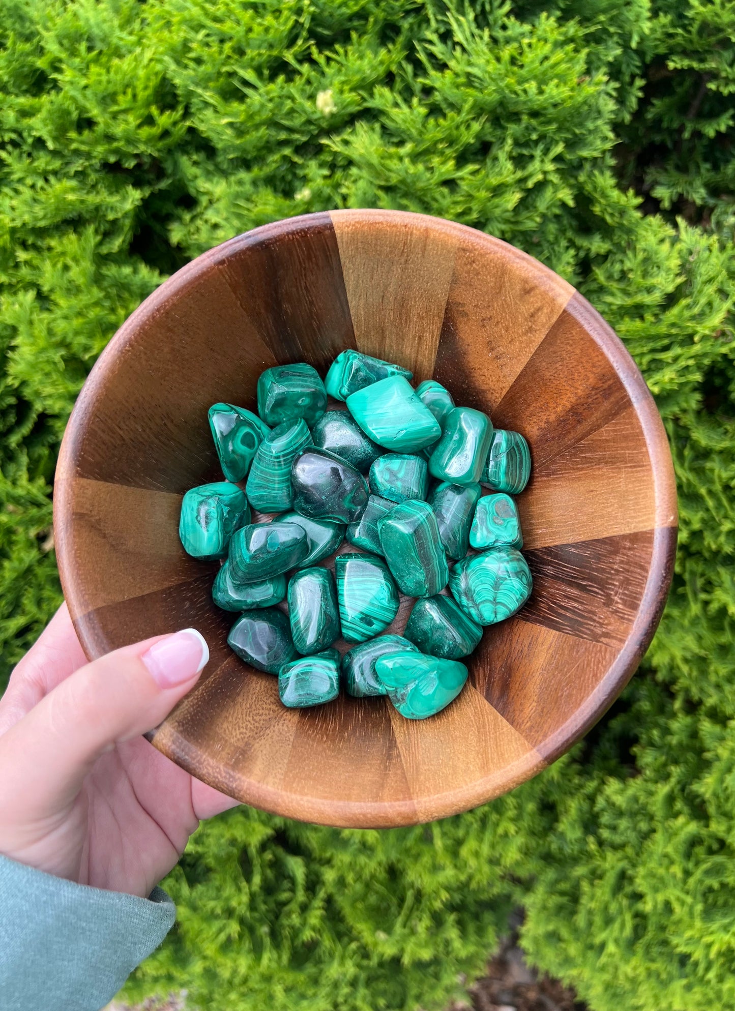 Tumbled Malachite