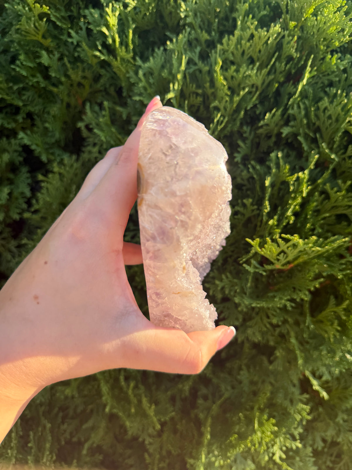 Large Amethyst Heart