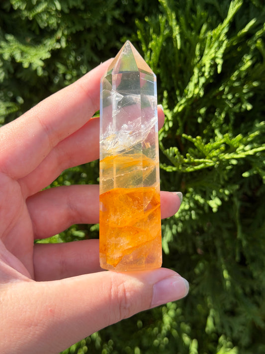 Golden Healer Quartz Point