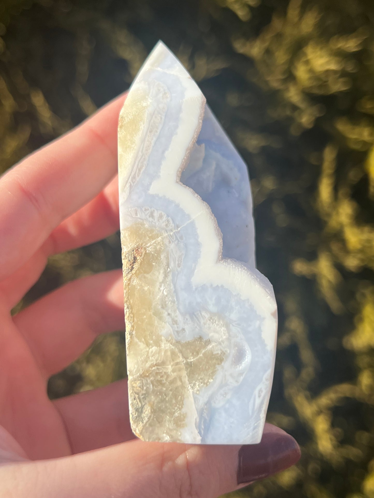 Blue Lace Agate Tower 3