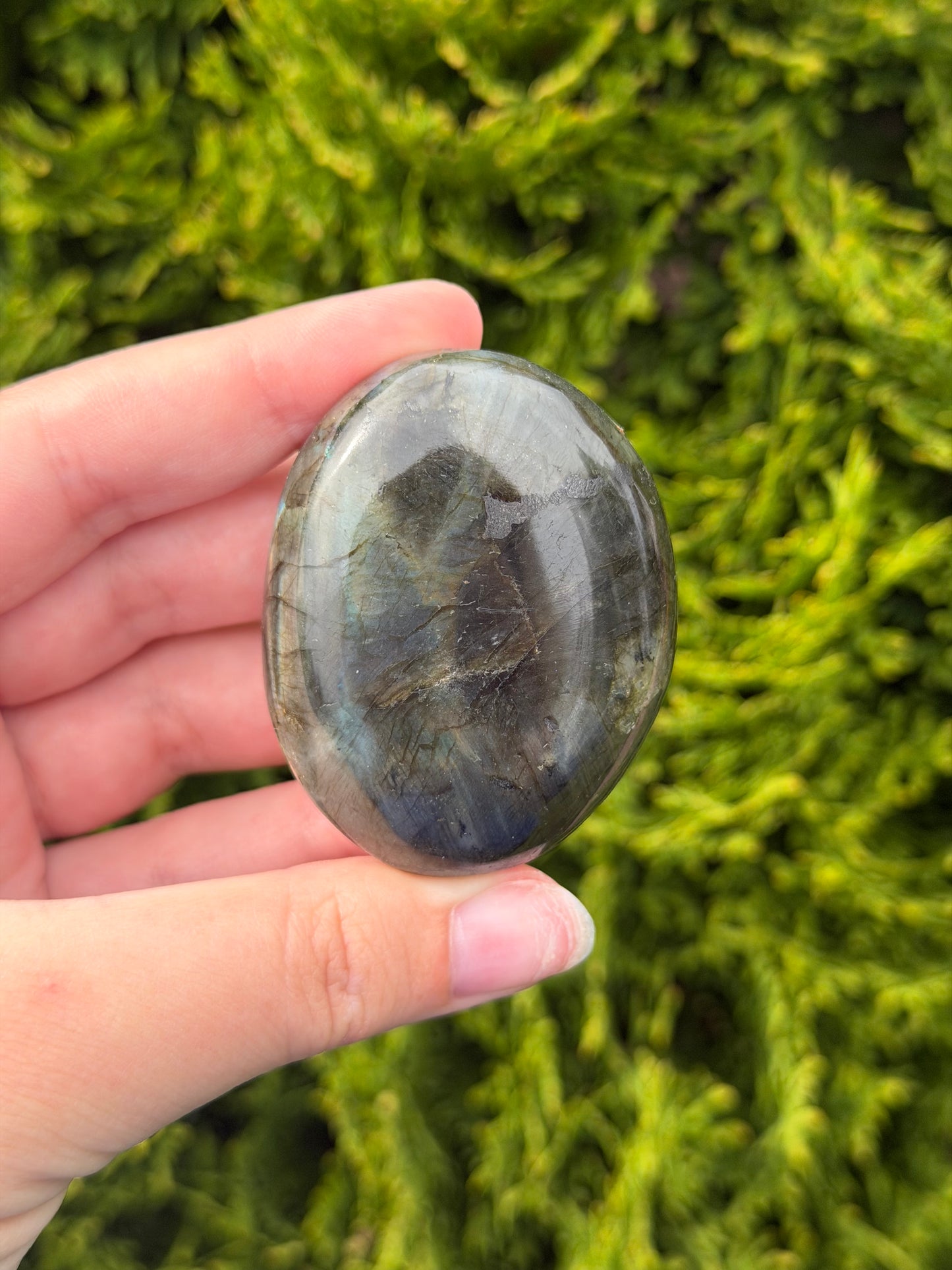 Small Labradorite Palm Stone