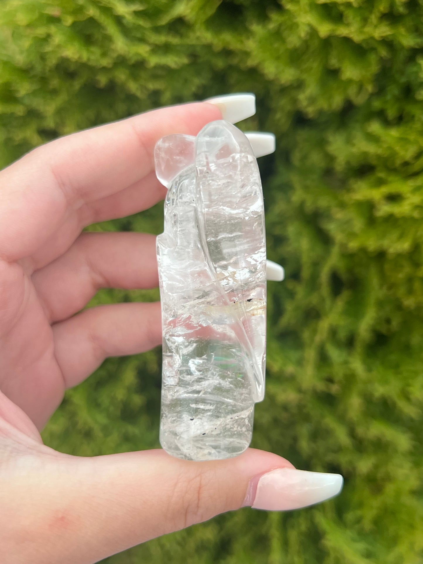 Large Clear Quartz Angel