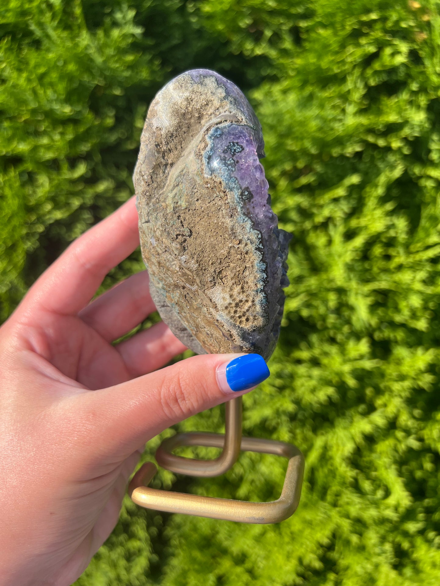Amethyst Cluster on Stand