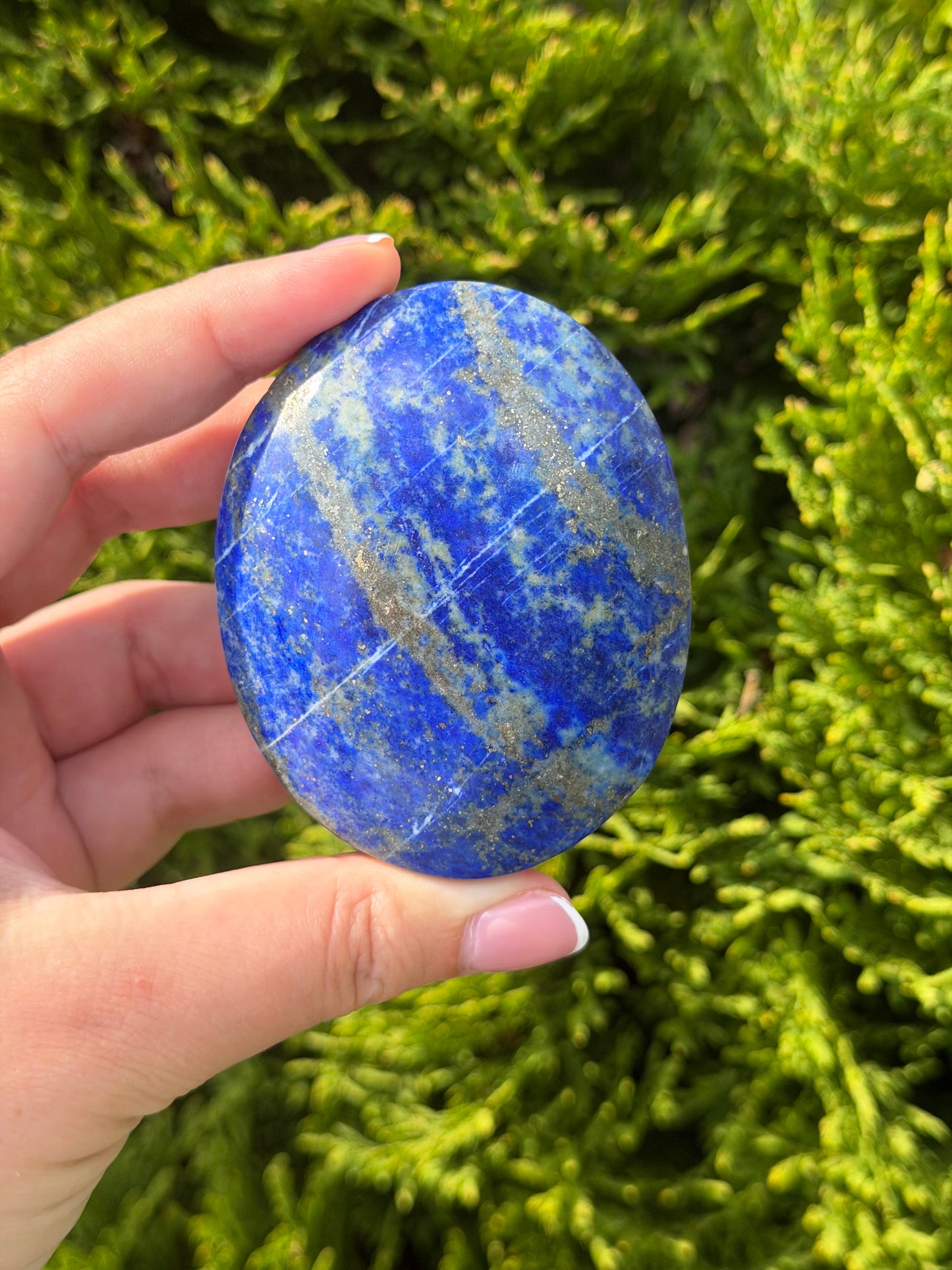 Lapis Lazuli Palm Stone 2