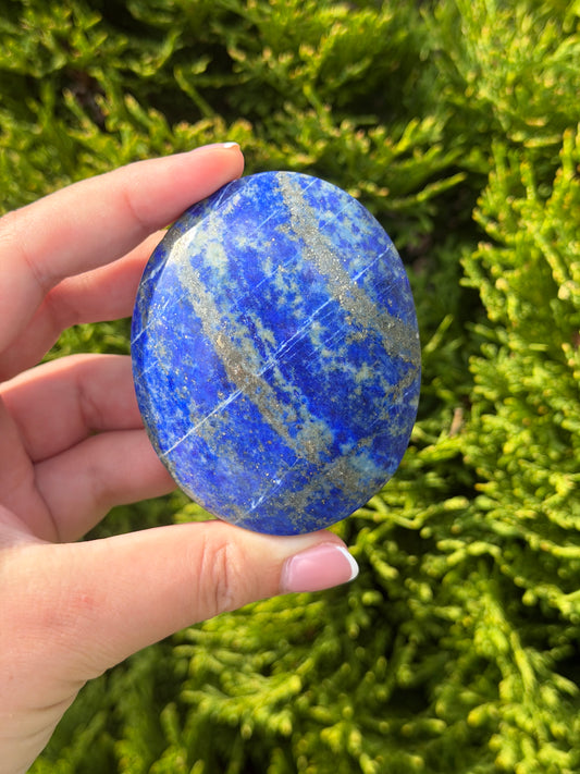 Lapis Lazuli Palm Stone 2