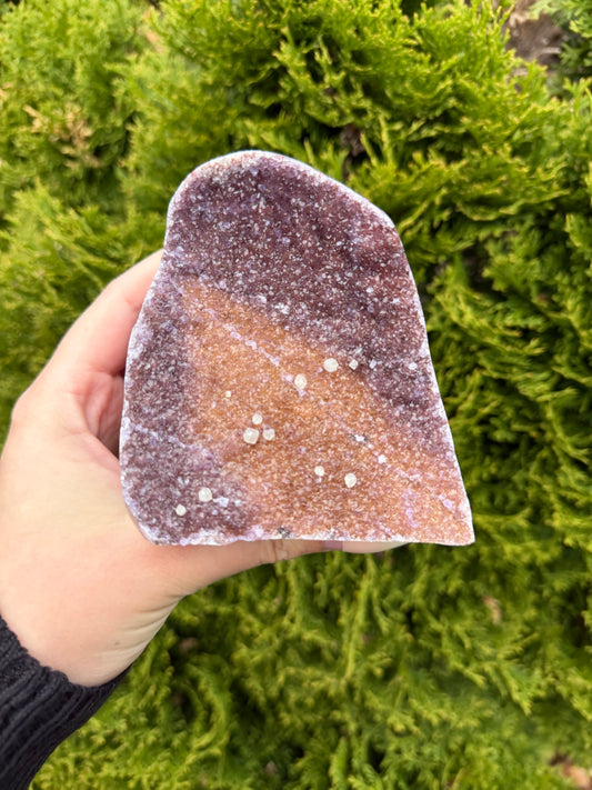 Rainbow Amethyst Cut Base