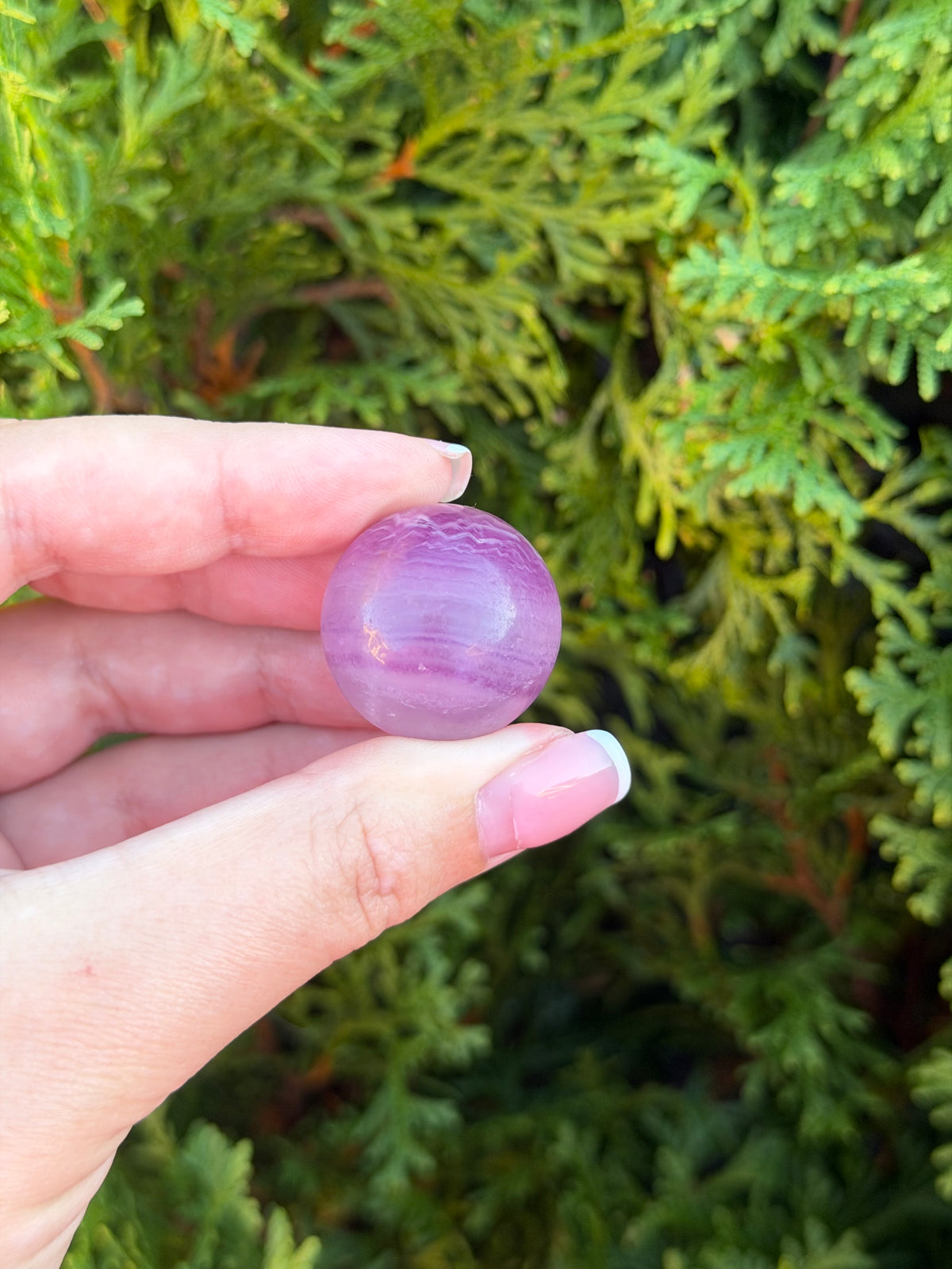 Purple Fluorite Mini Sphere