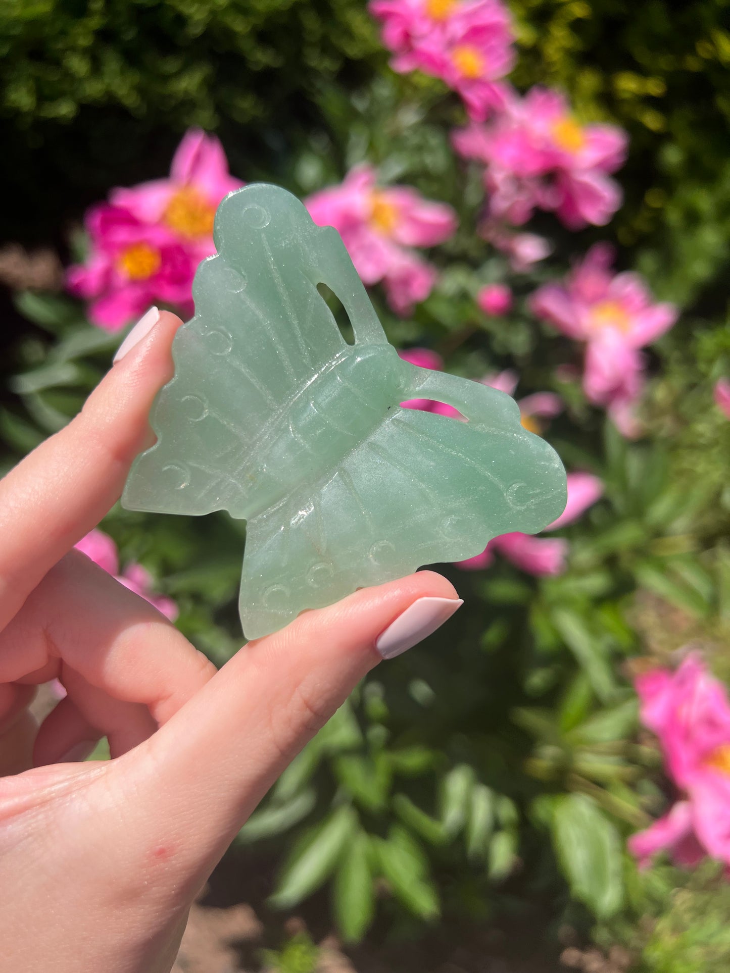Green Aventurine Butterfly
