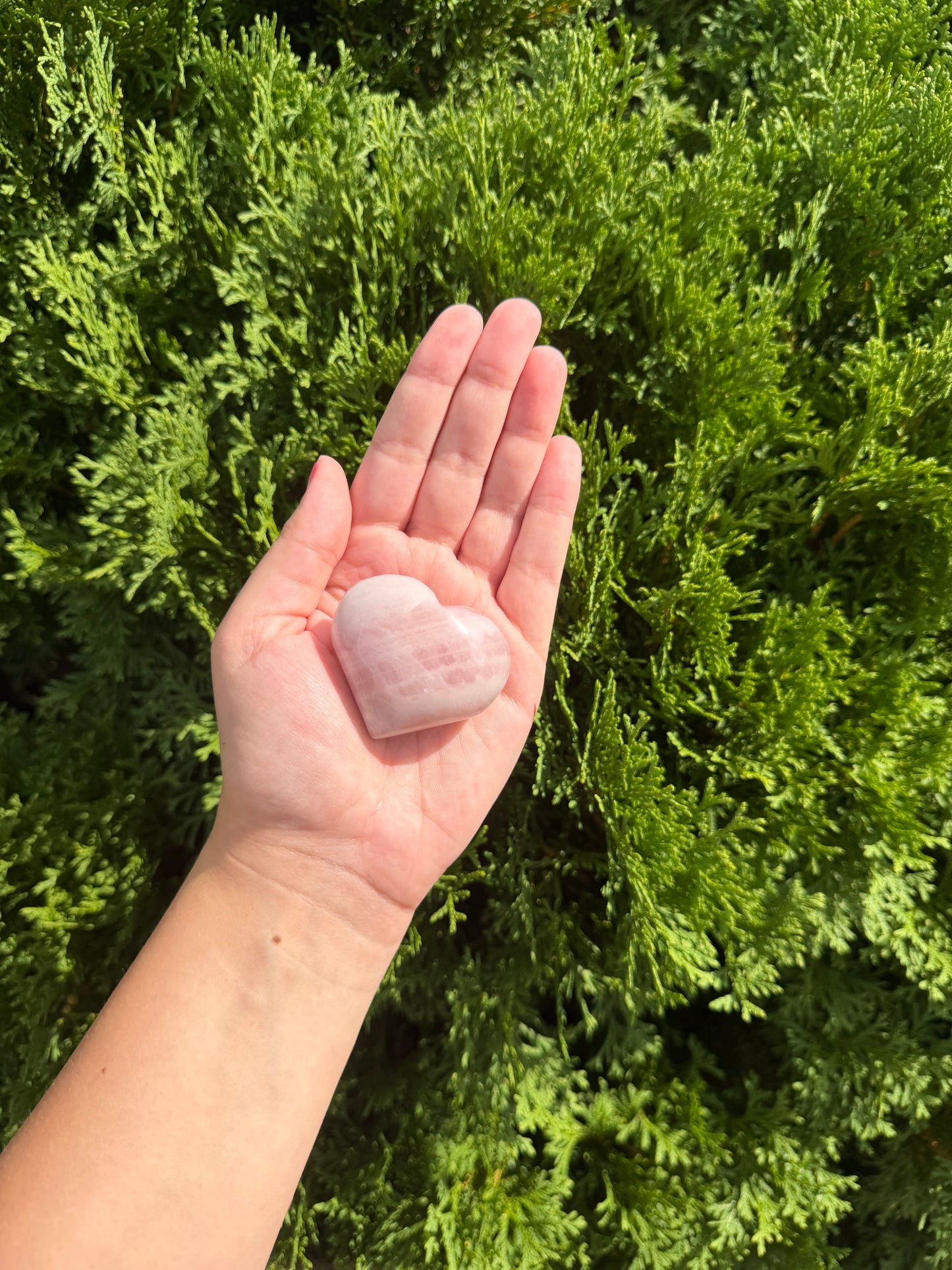 Rose Quartz Heart