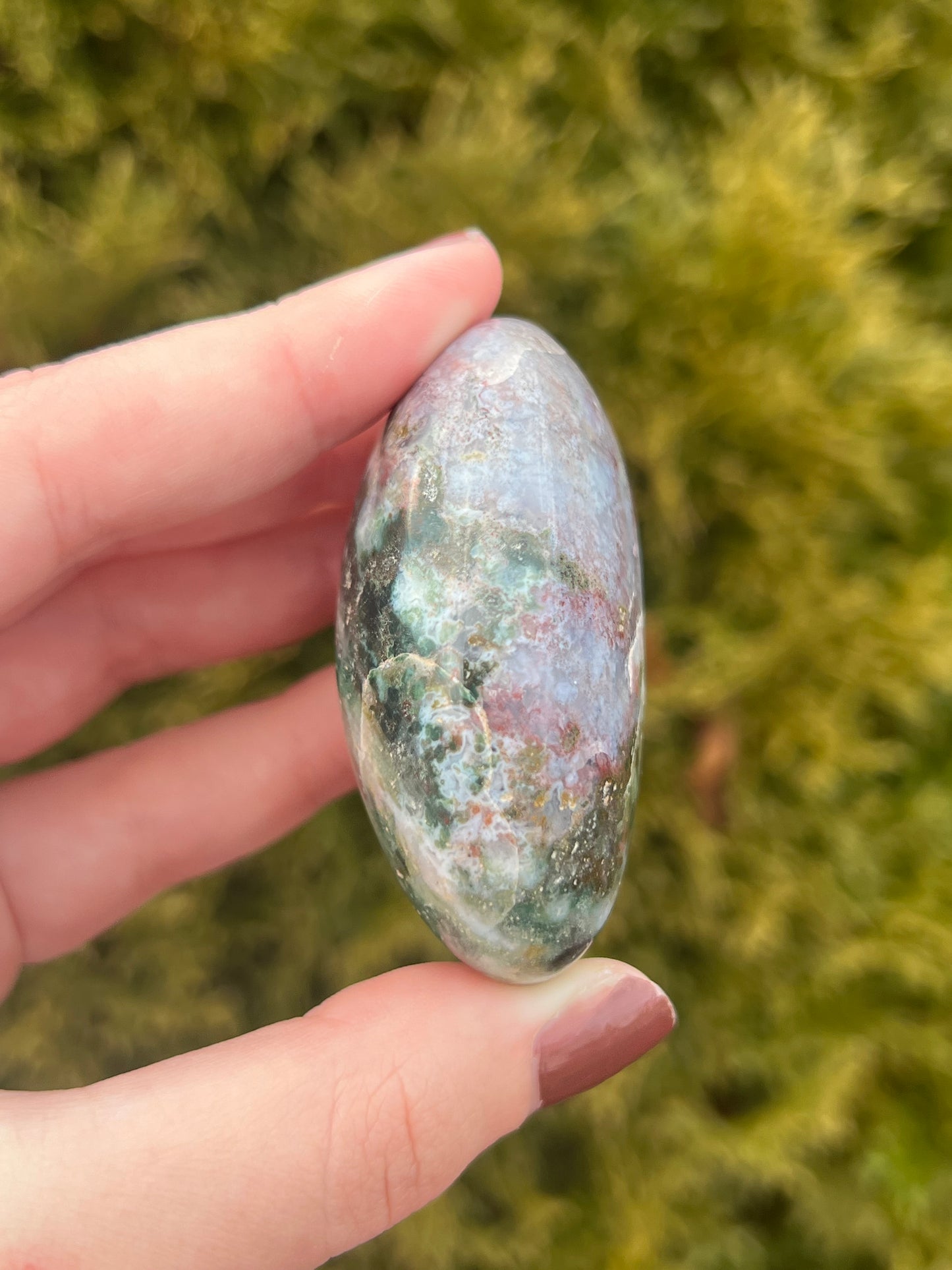 Ocean Jasper Palm Stone