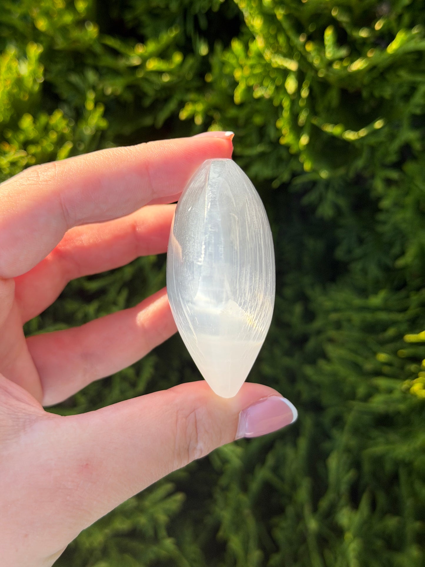 Selenite Heart