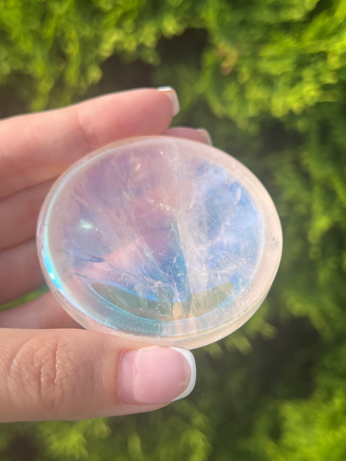 Rose Angel Aura Quartz Mini Bowl