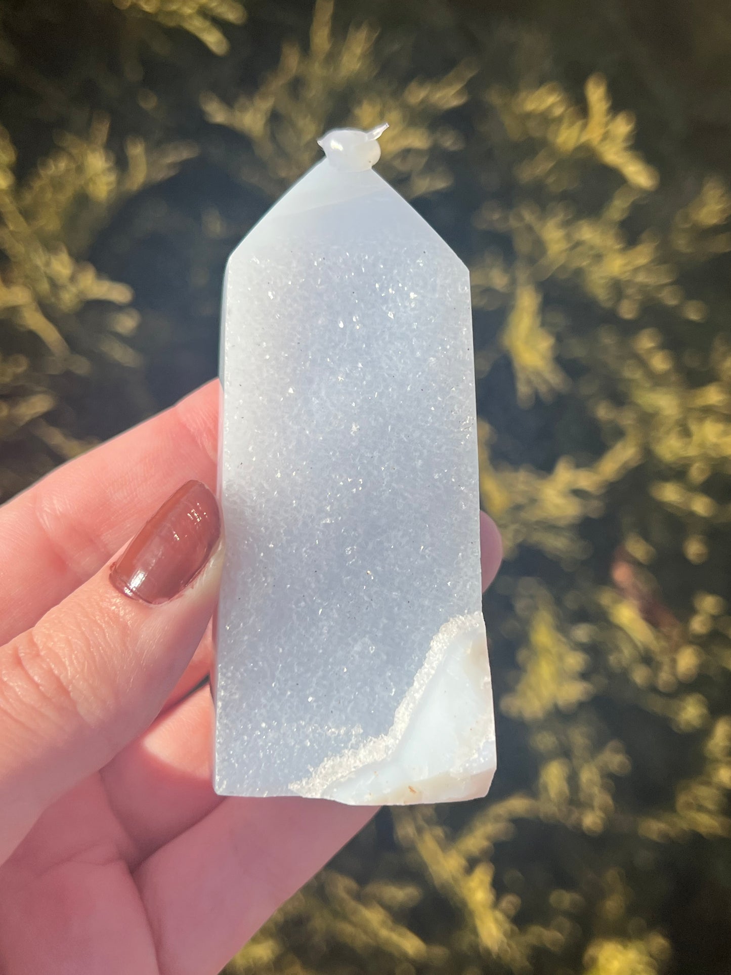 Blue Lace Agate Tower 2