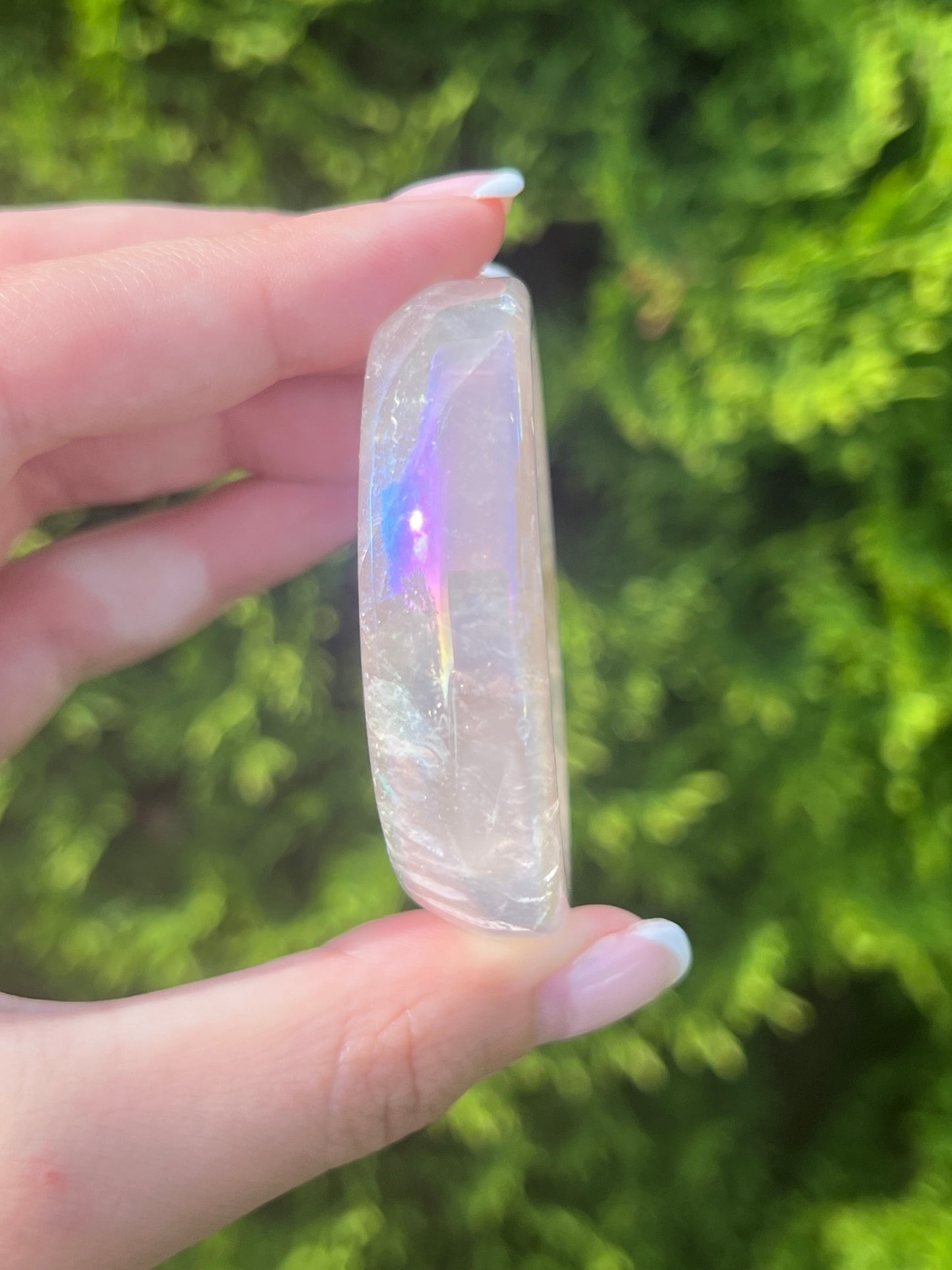 Rose Angel Aura Quartz Mini Bowl