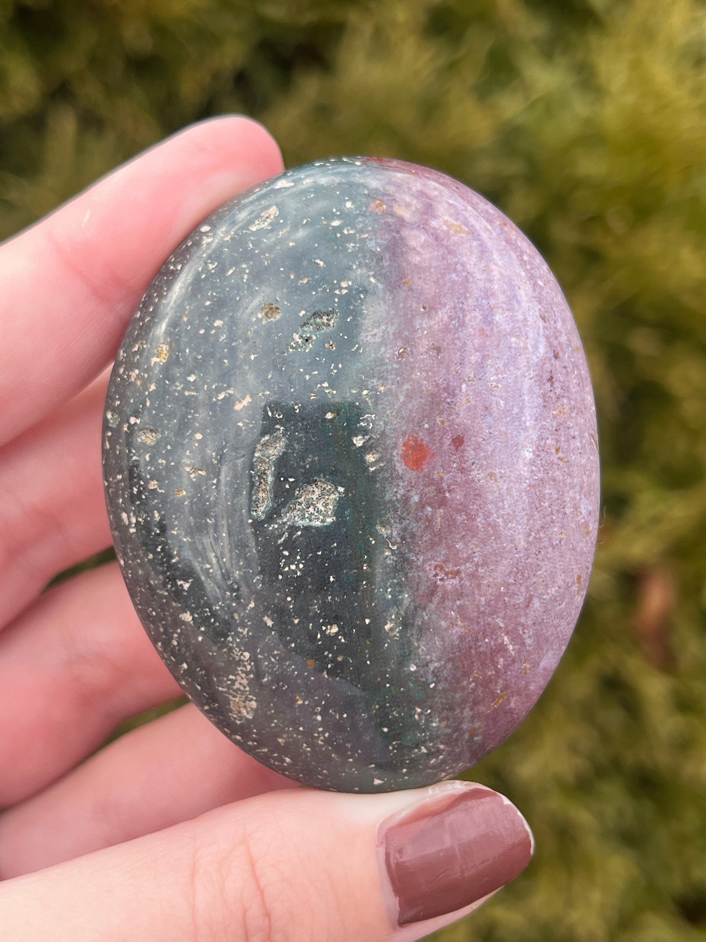 Ocean Jasper Palm Stone