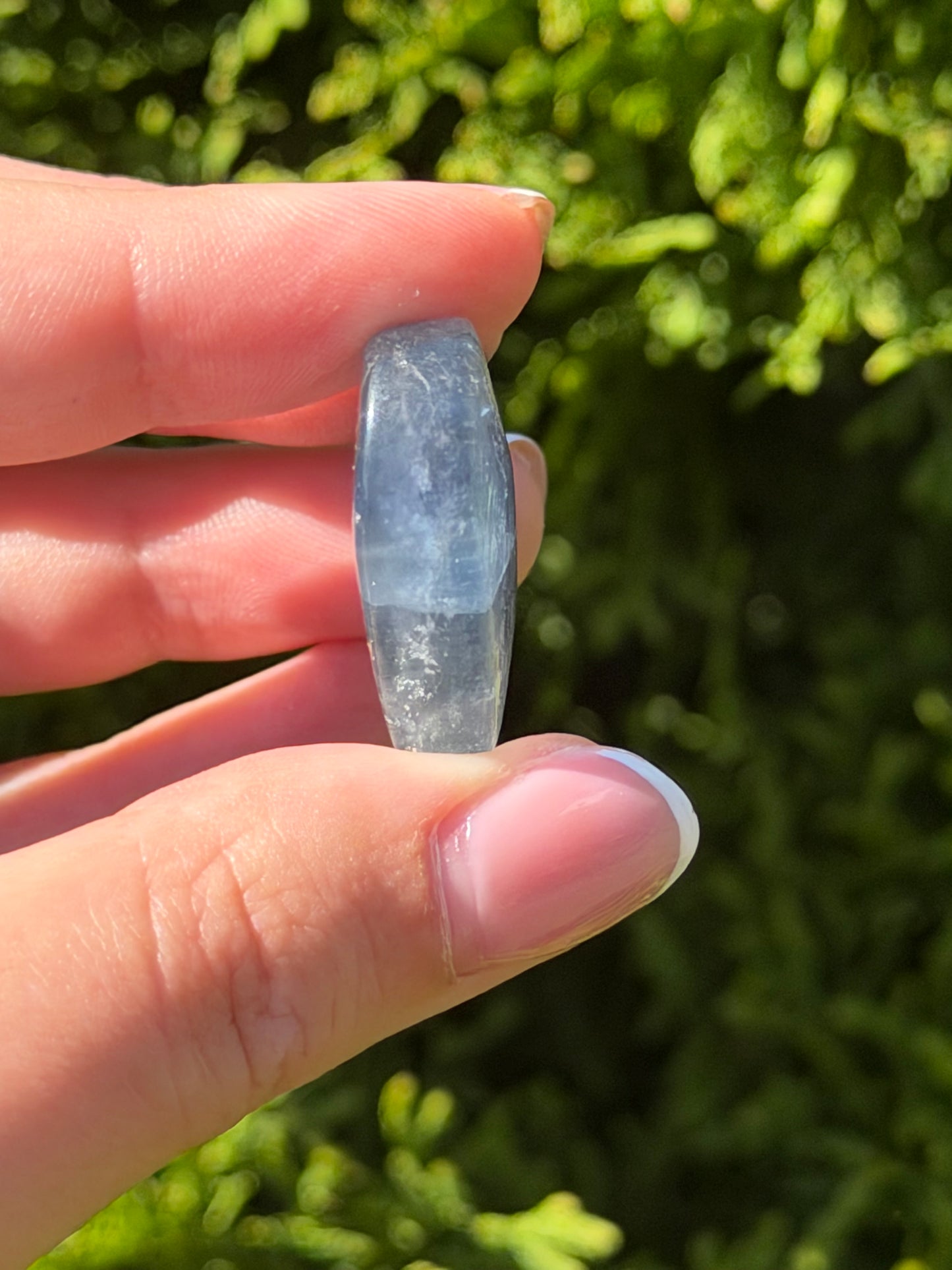 Blue Fluorite Mini Heart