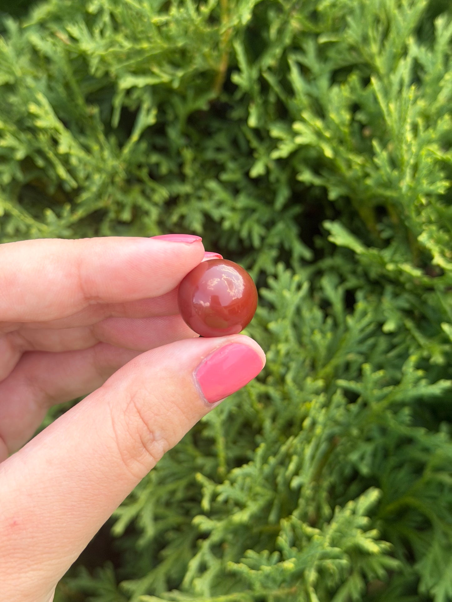 Mini Carnelian Sphere