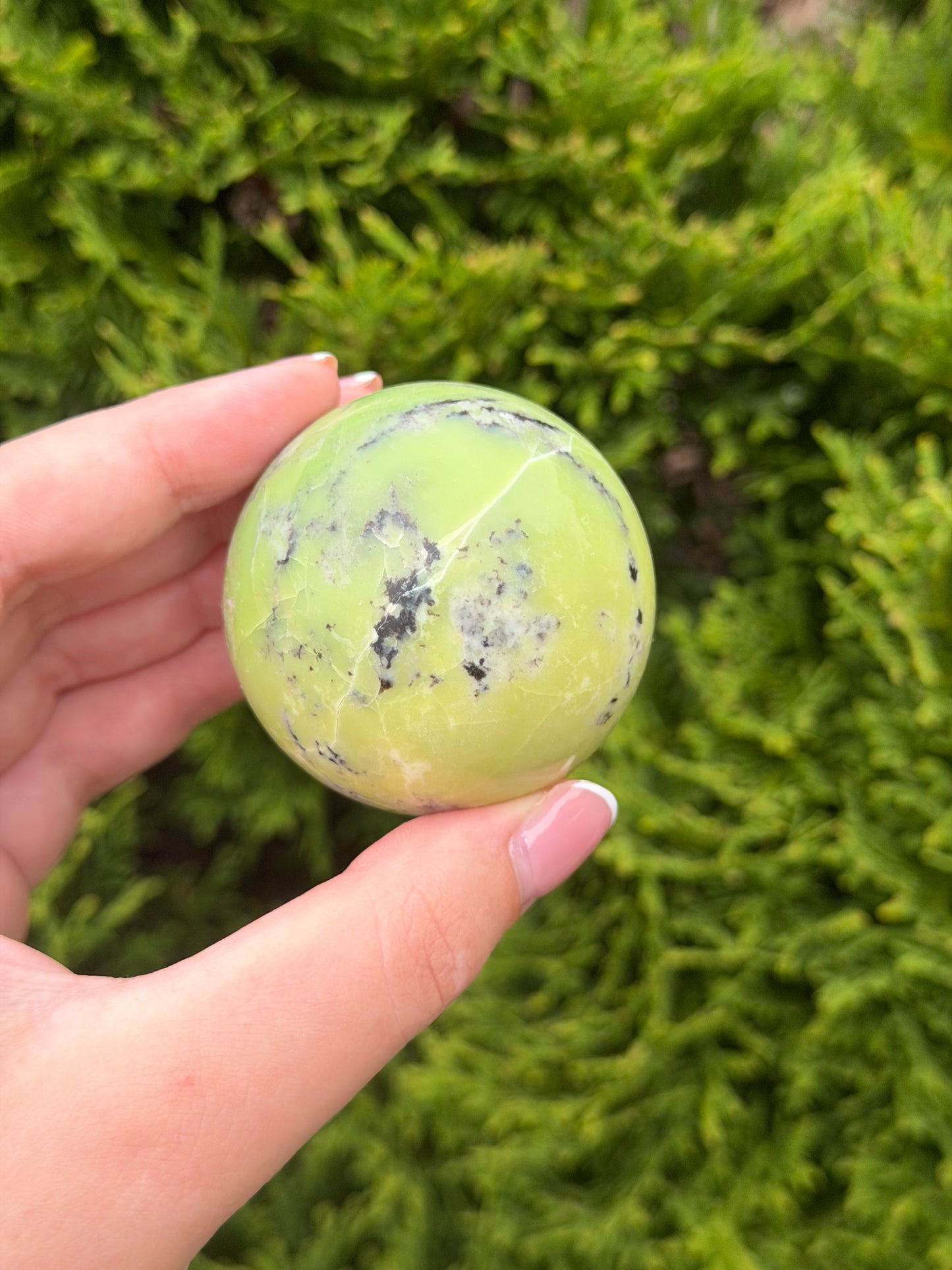 Green Opal Sphere