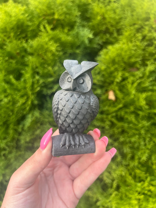 Shungite Owl