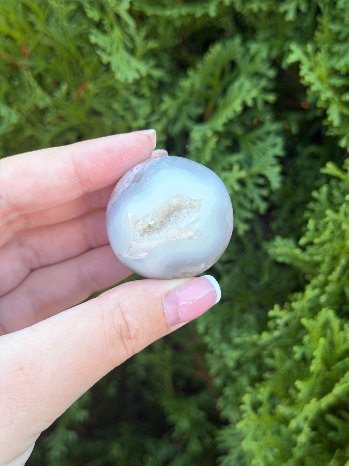 Dyed Agate Mini Sphere