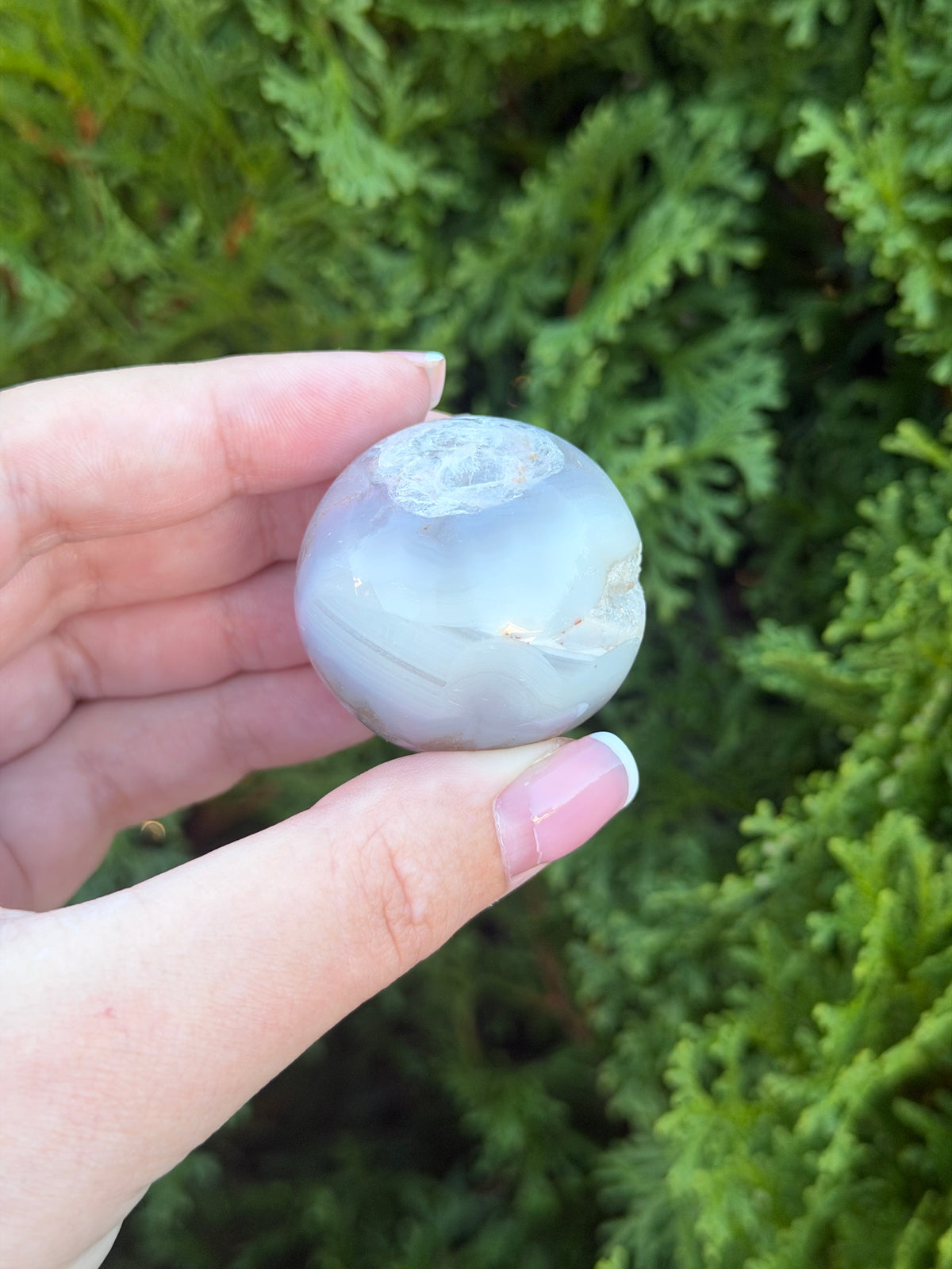 Dyed Agate Mini Sphere