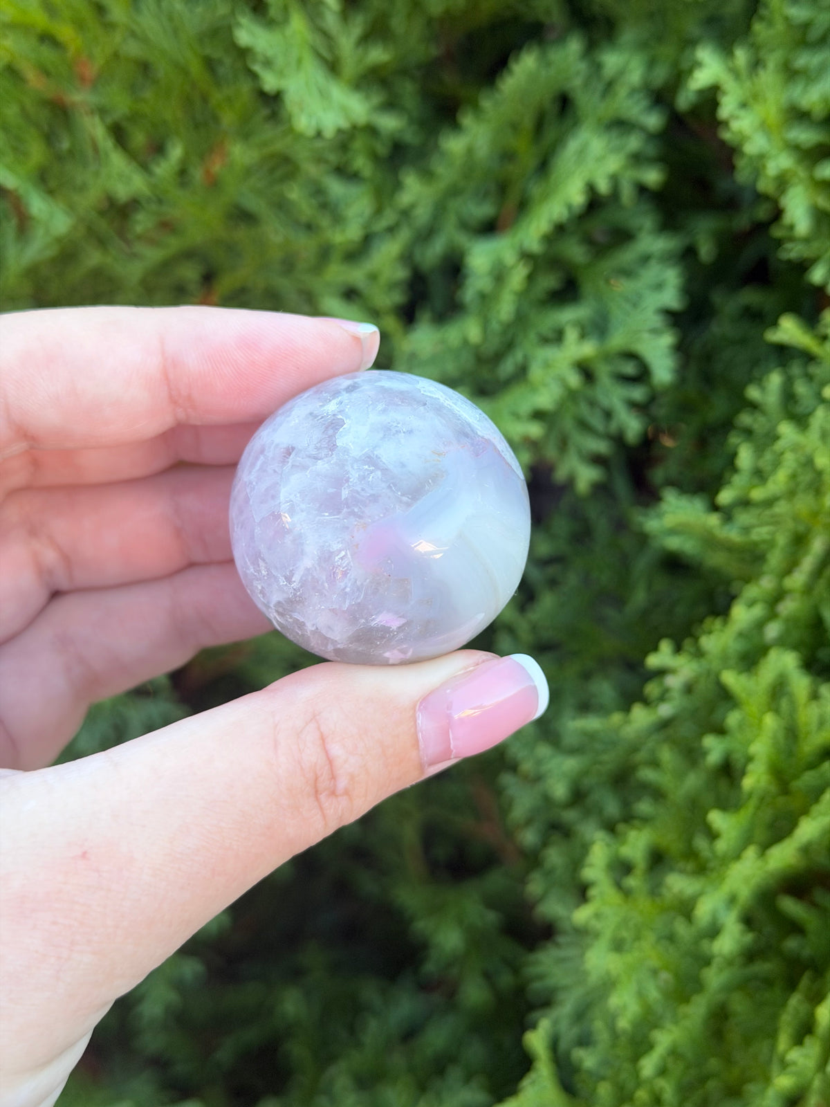 Dyed Agate Mini Sphere