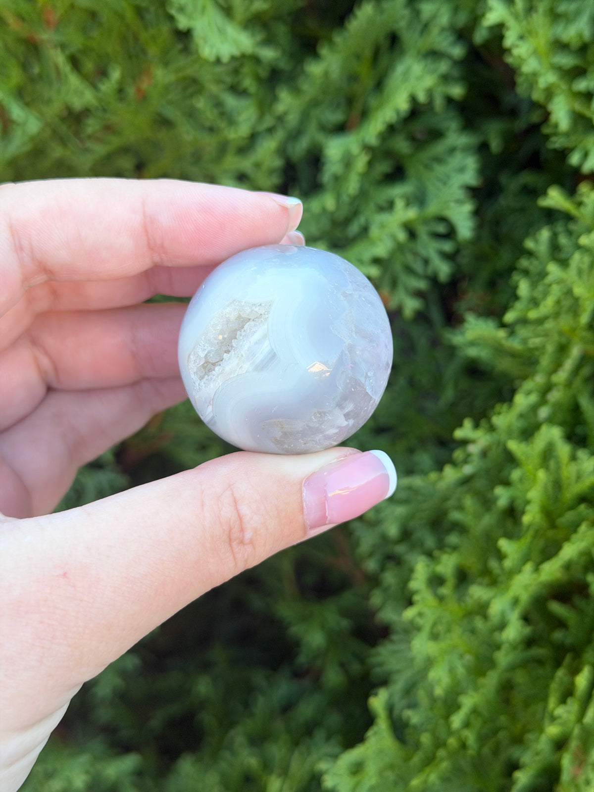 Dyed Agate Mini Sphere