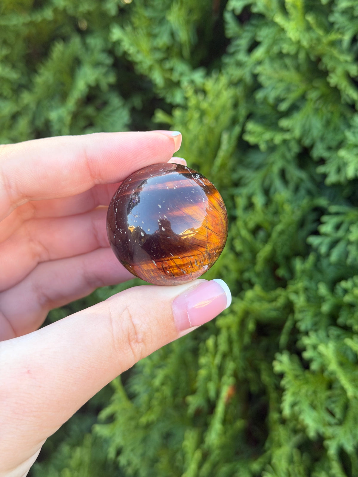 Tiger’s Eye Mini Sphere
