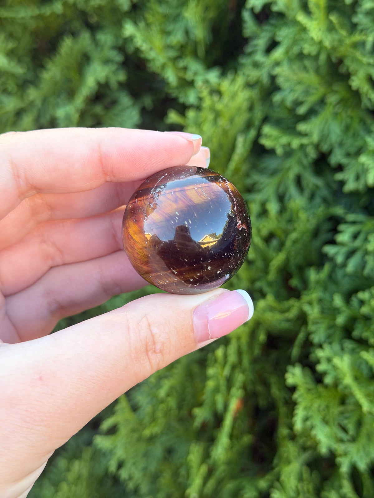Tiger’s Eye Mini Sphere