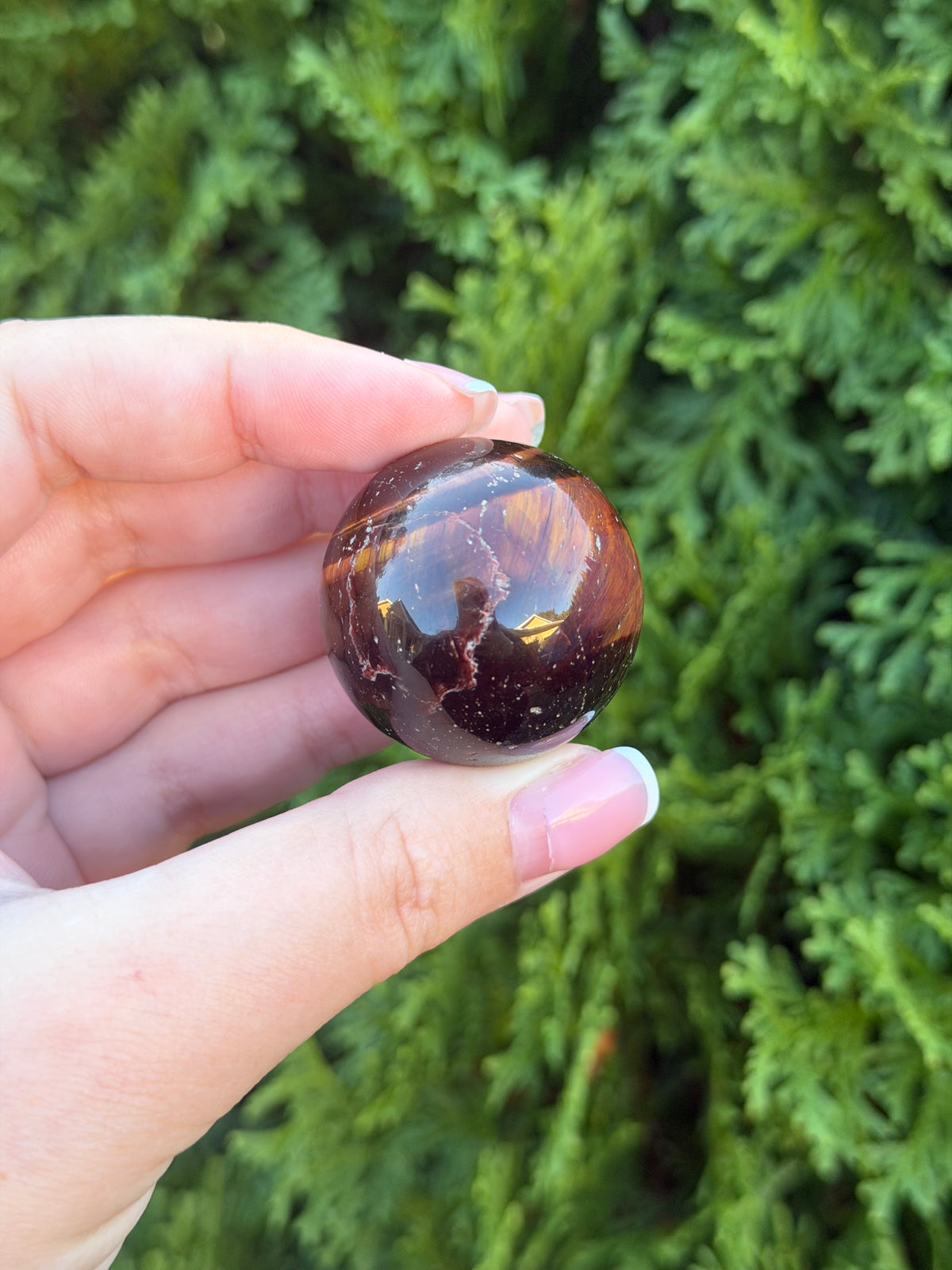 Tiger’s Eye Mini Sphere