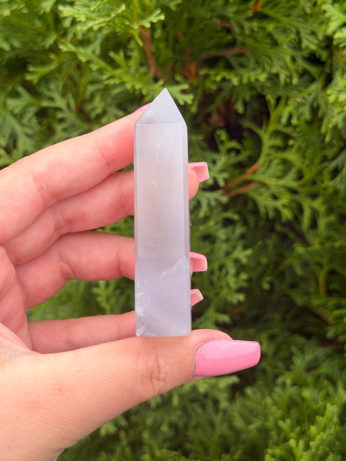 Agate Druzy Point