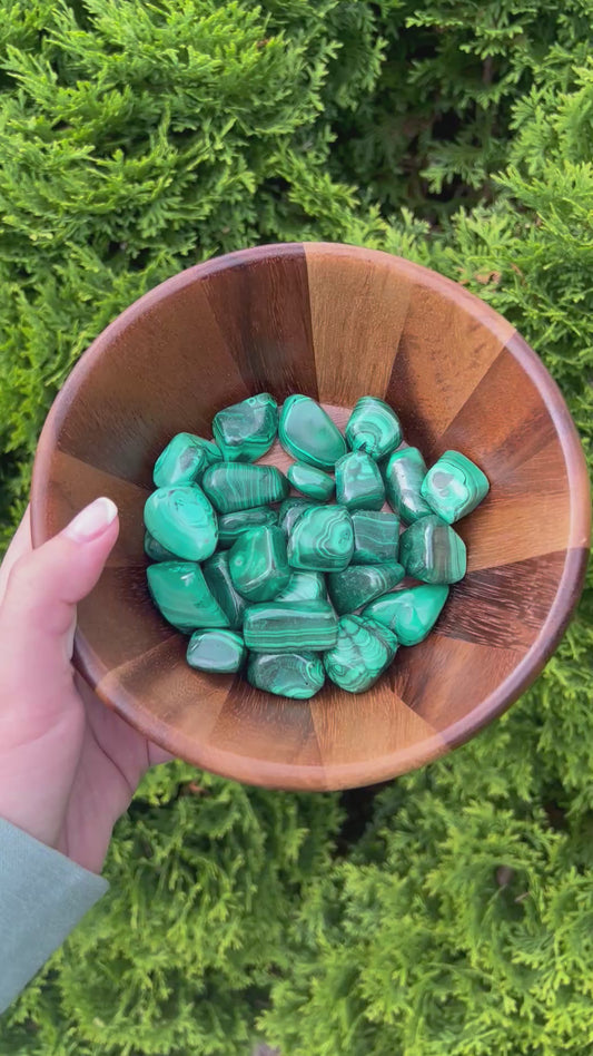 Tumbled Malachite