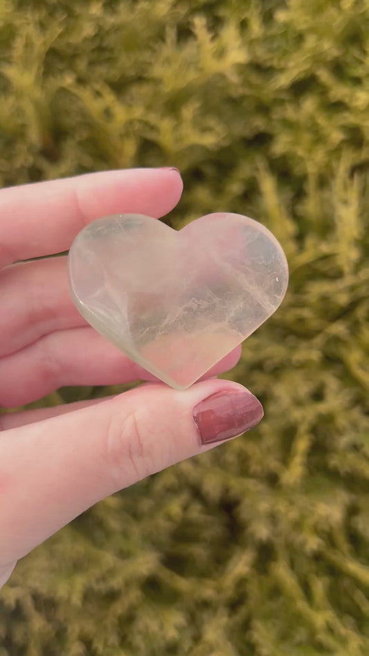 Fluorite Heart